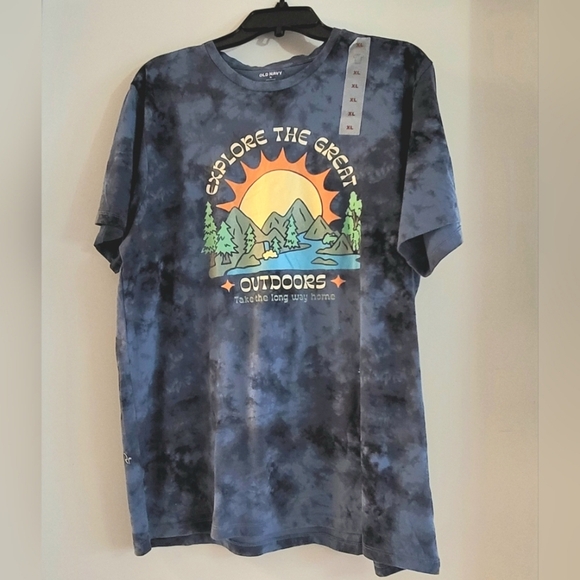 Old Navy, Tye-Dye Short Sleeve T-Shirt Size XL - Picture 1 of 5